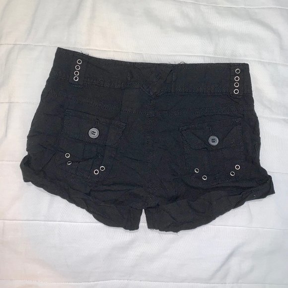 Zoo Jeans Premium Soft Black Shorts - Picture 2 of 4